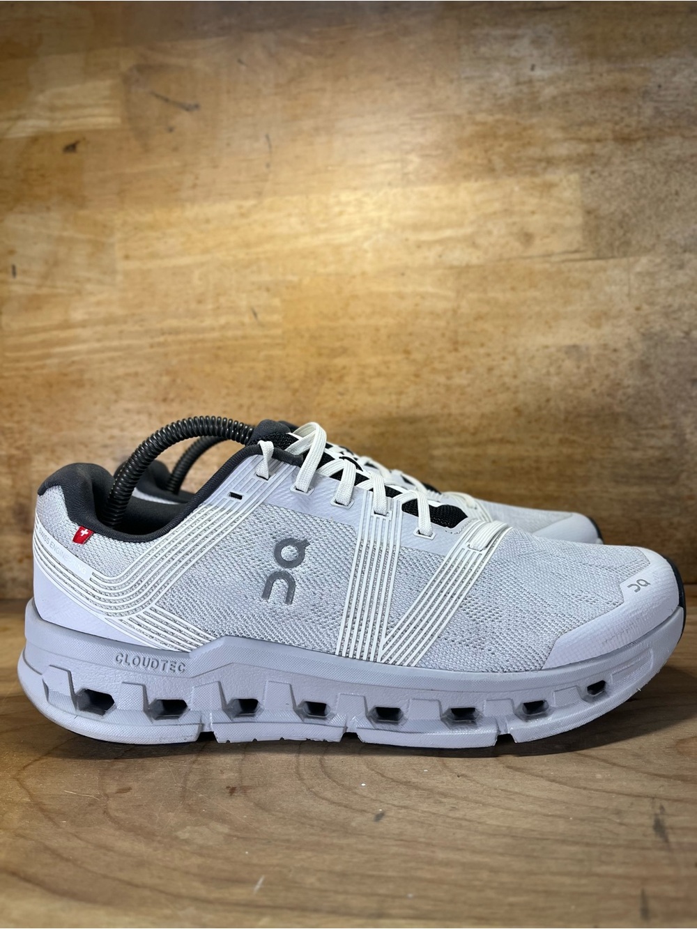 On Cloudgo REFLECTIVE Womens Size 11 Running Shoes Sneakers Glacier Grey